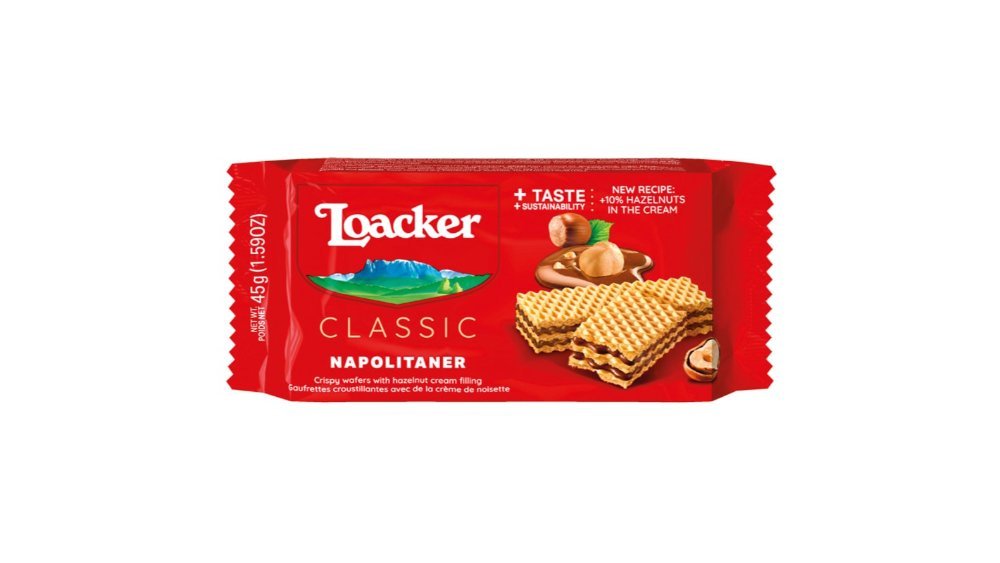 Loacker — Классические неаполитанские вафли, 175г