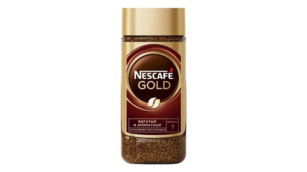 Растворимый кофе Nescafe Gold, 95 г