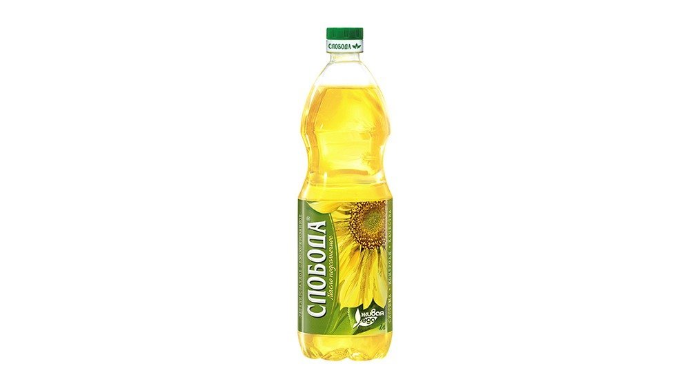 Слобода - масло подсолнечное 1 л