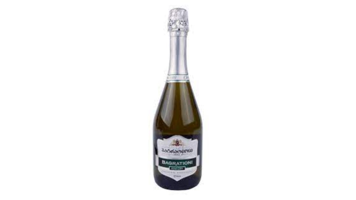 Игристое вино Багратиони, полусухое, 0,75 л