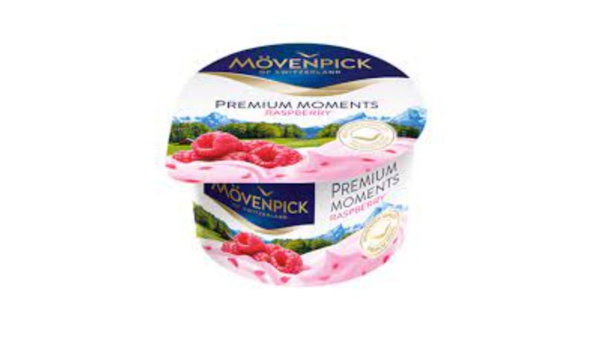 Йогурт / Movenpick / с малиной 20*100 гр