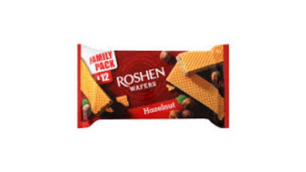 Roshen- вафли с орехами 216г