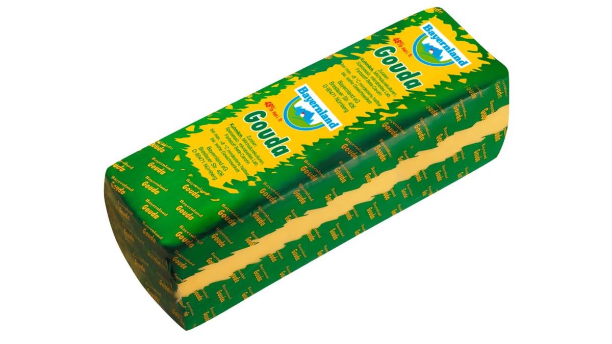 Сыр /Бавария/ "Гауда" 48% /4*3 кг