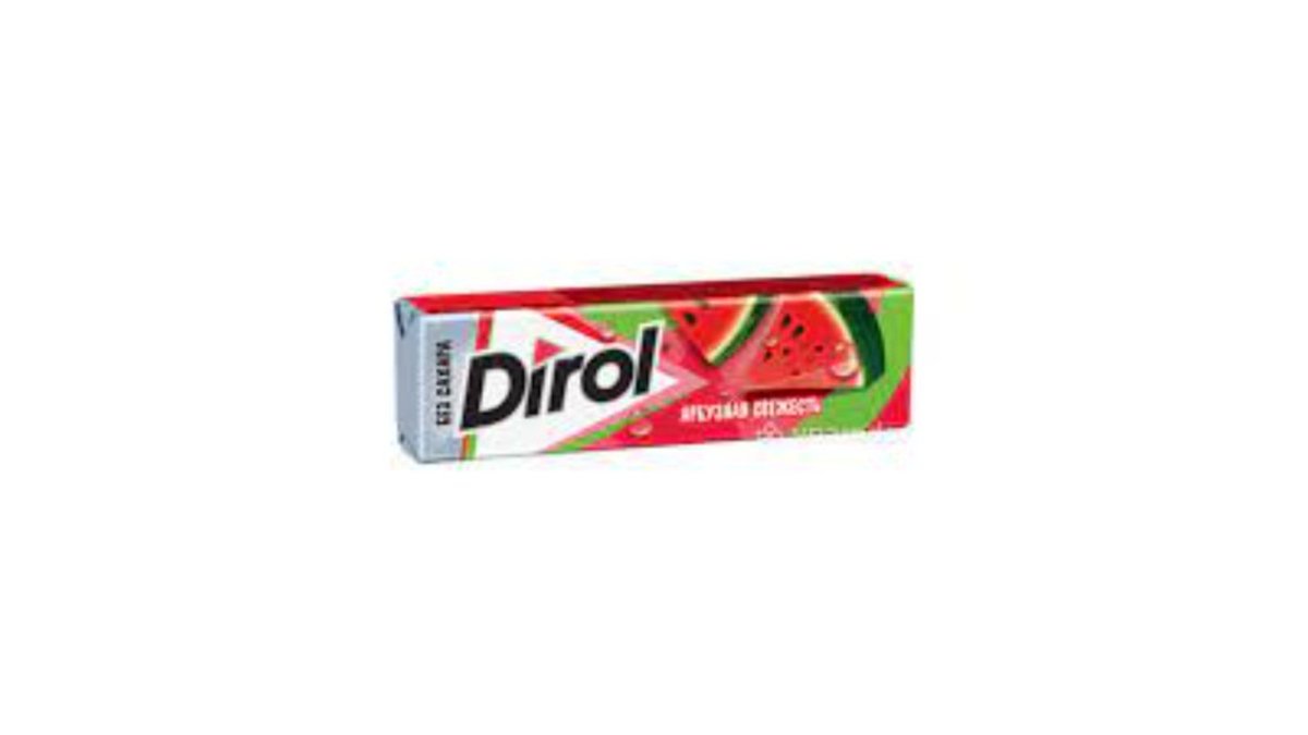 Жевательная резинка Diroli со вкусом арбуза, 13,6 г