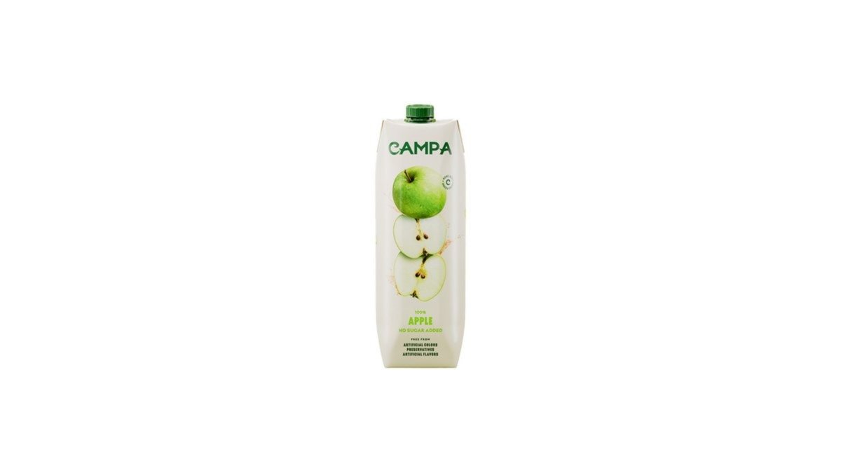 Campa — Натуральный 100% яблочный сок, 0,95 л