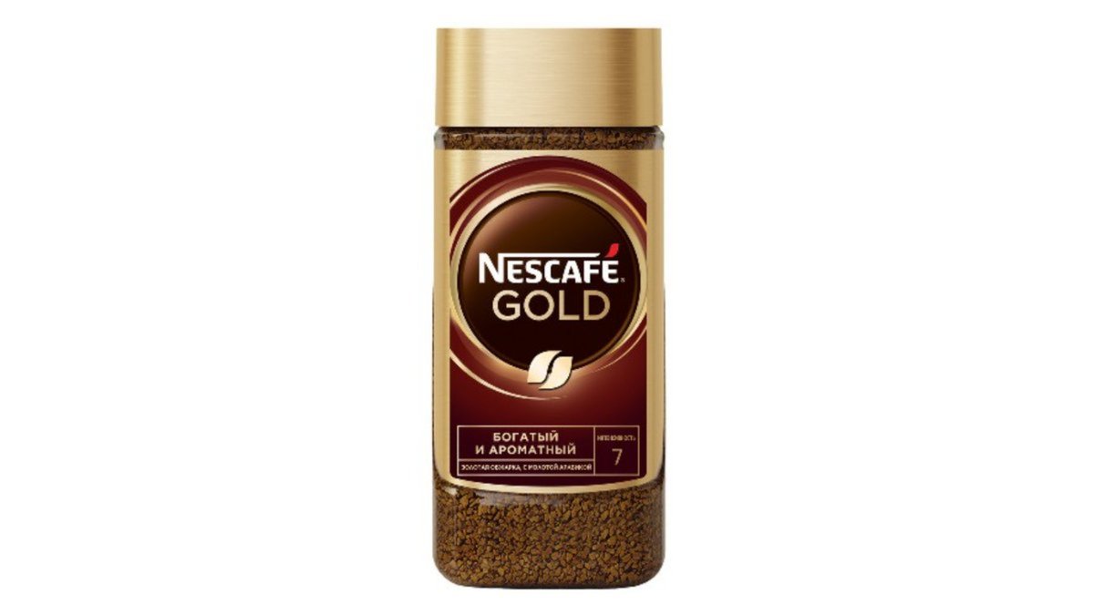 Растворимый кофе NESCAFE Gold, 190 г
