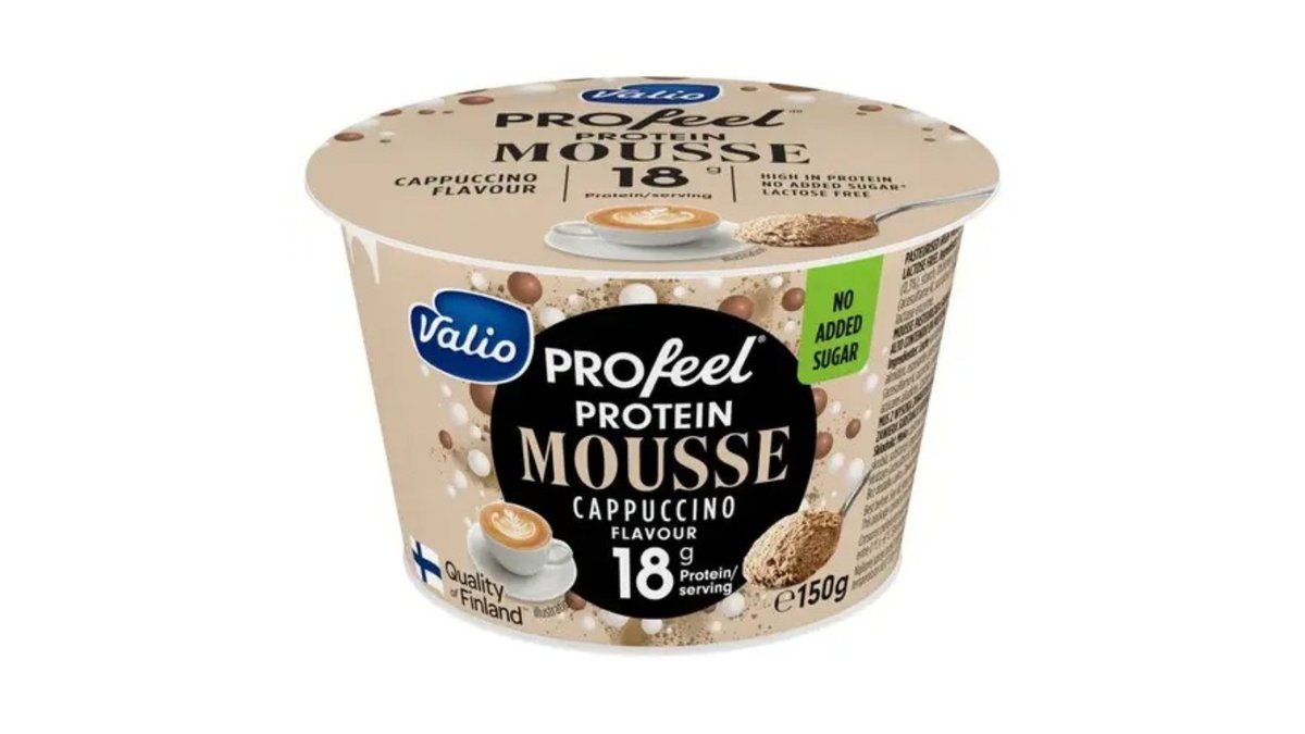 Протеиновый мусс Valio Profeel со вкусом капучино, безлактозный, 6 шт. по 150 г