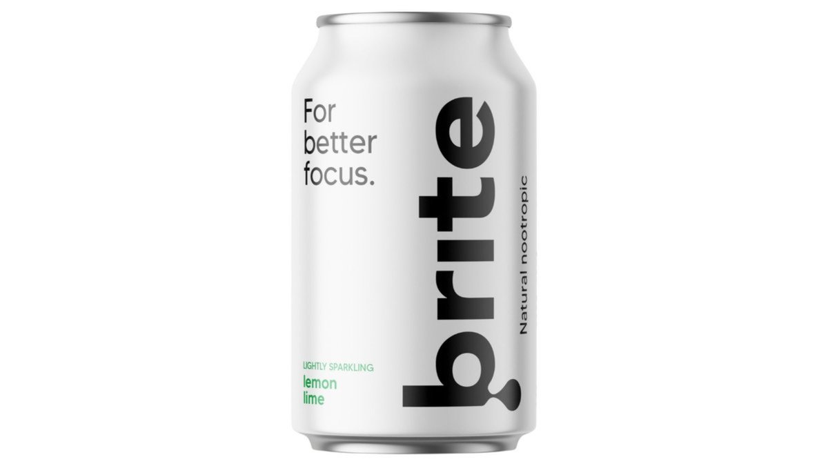 "Brite"-энергетический напиток лимон и лайм 330мл