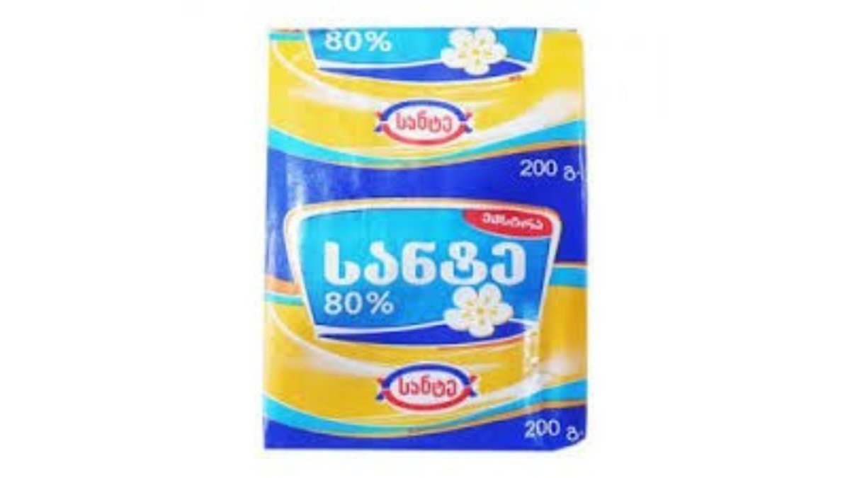 Спред смешанный жировой Sante 80%, 200 г