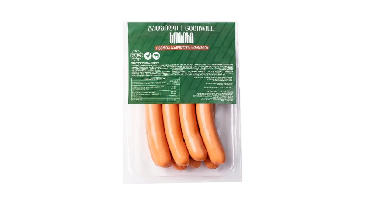 Иберийская говяжья колбаса Goodwill, 400 г