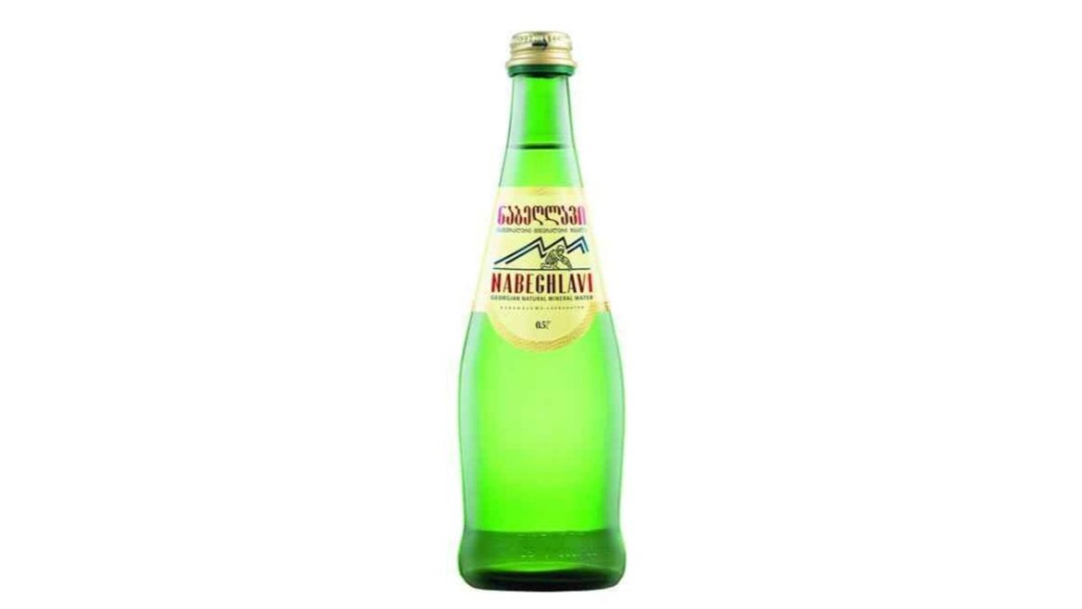 Минеральная вода Набеглави, 0,5 л, стеклянная бутылка