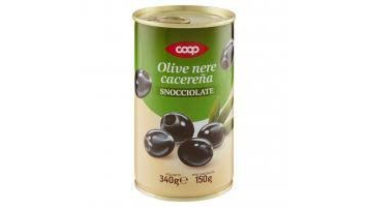 COOP — черные оливки, невяленые, 340 г