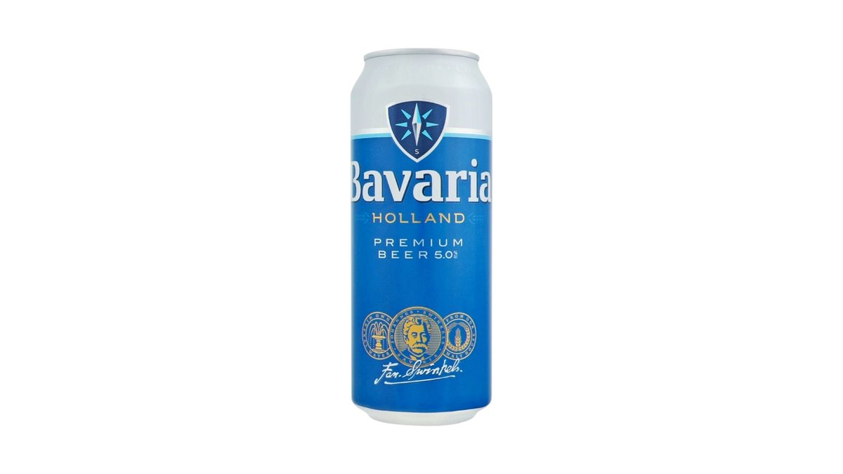 Пиво Бавария - Алюминиевая банка 0,50 л