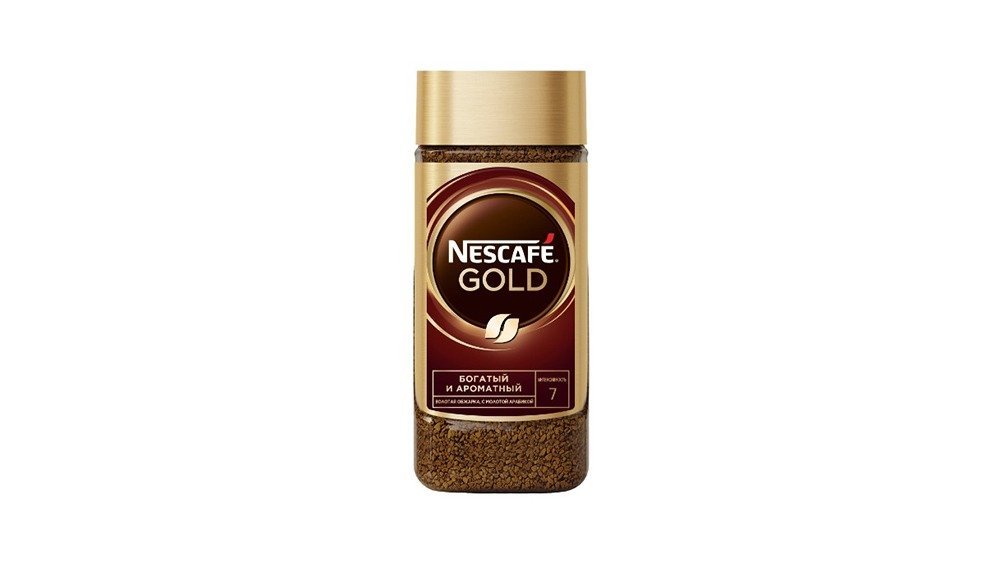 Кофе Nescafe Gold растворимый, 190 г