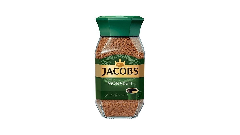 Кофе Jacobs Monarch растворимый 190г.