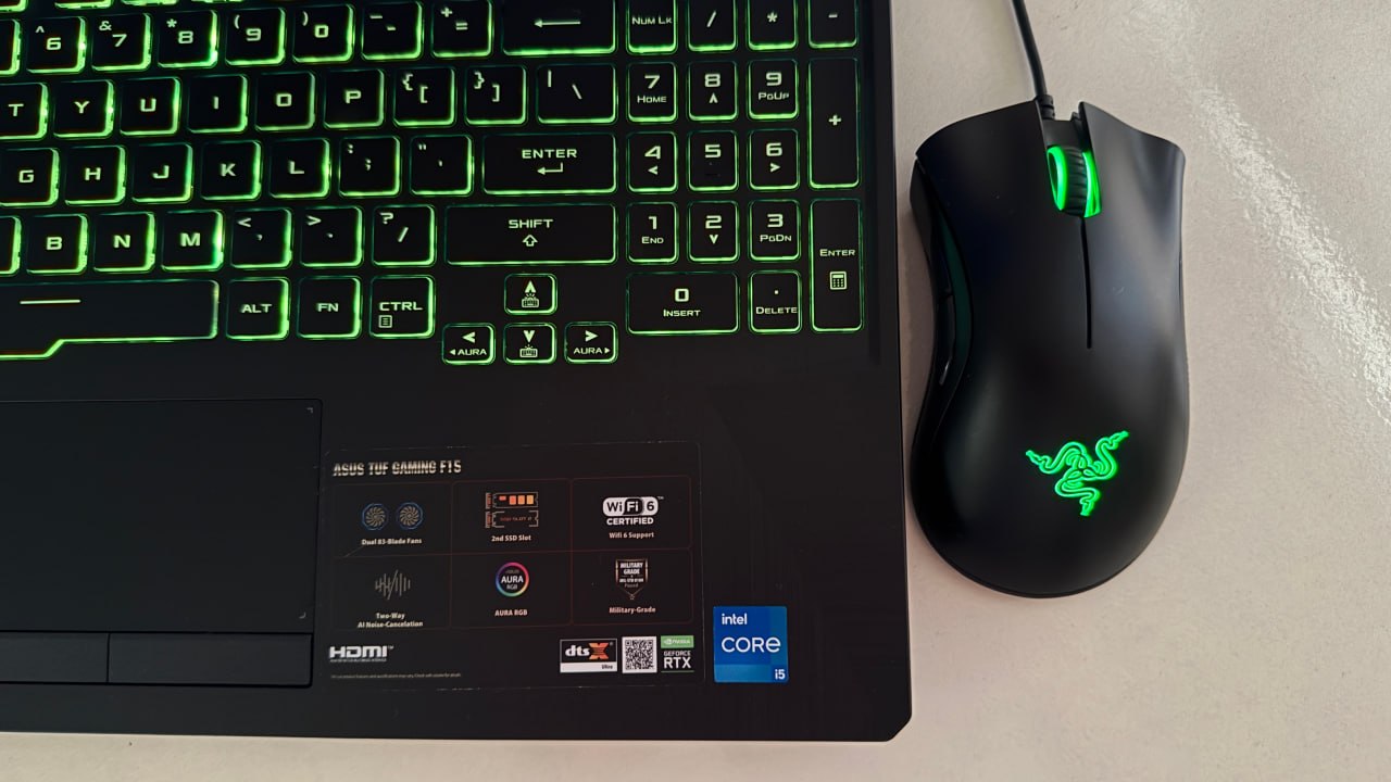 ASUS TUF Gaming F15 FX506H игровой ноутбук