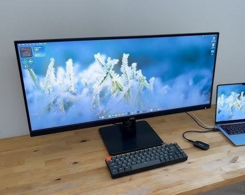 Монитор AOC 34" 2K 100Hz ультраширокий