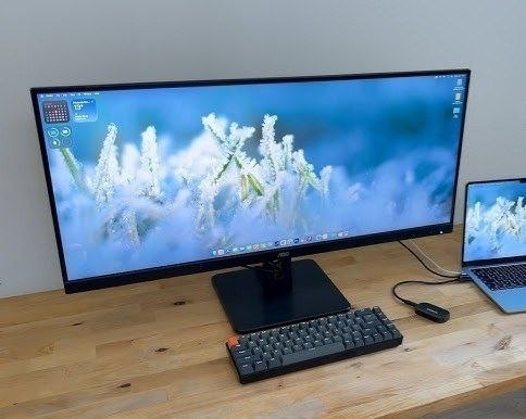 Монитор AOC 34" 2K 100Hz ультраширокий