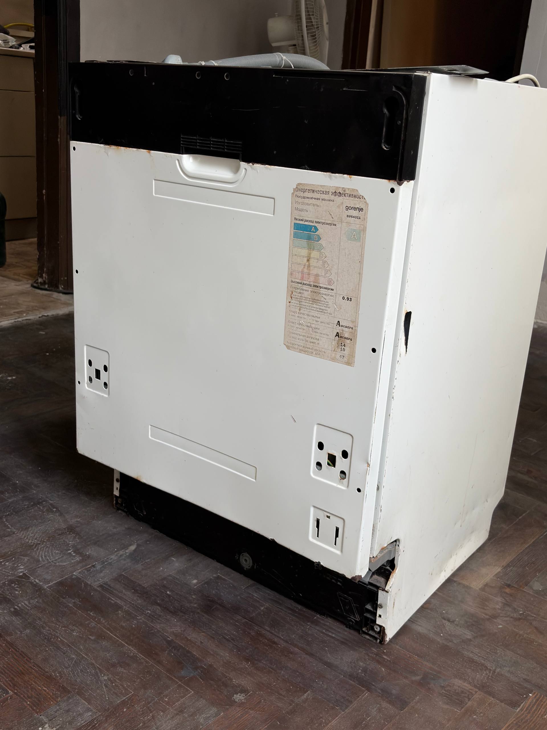 Встраиваемая посудомоечная машина 60 см Gorenje