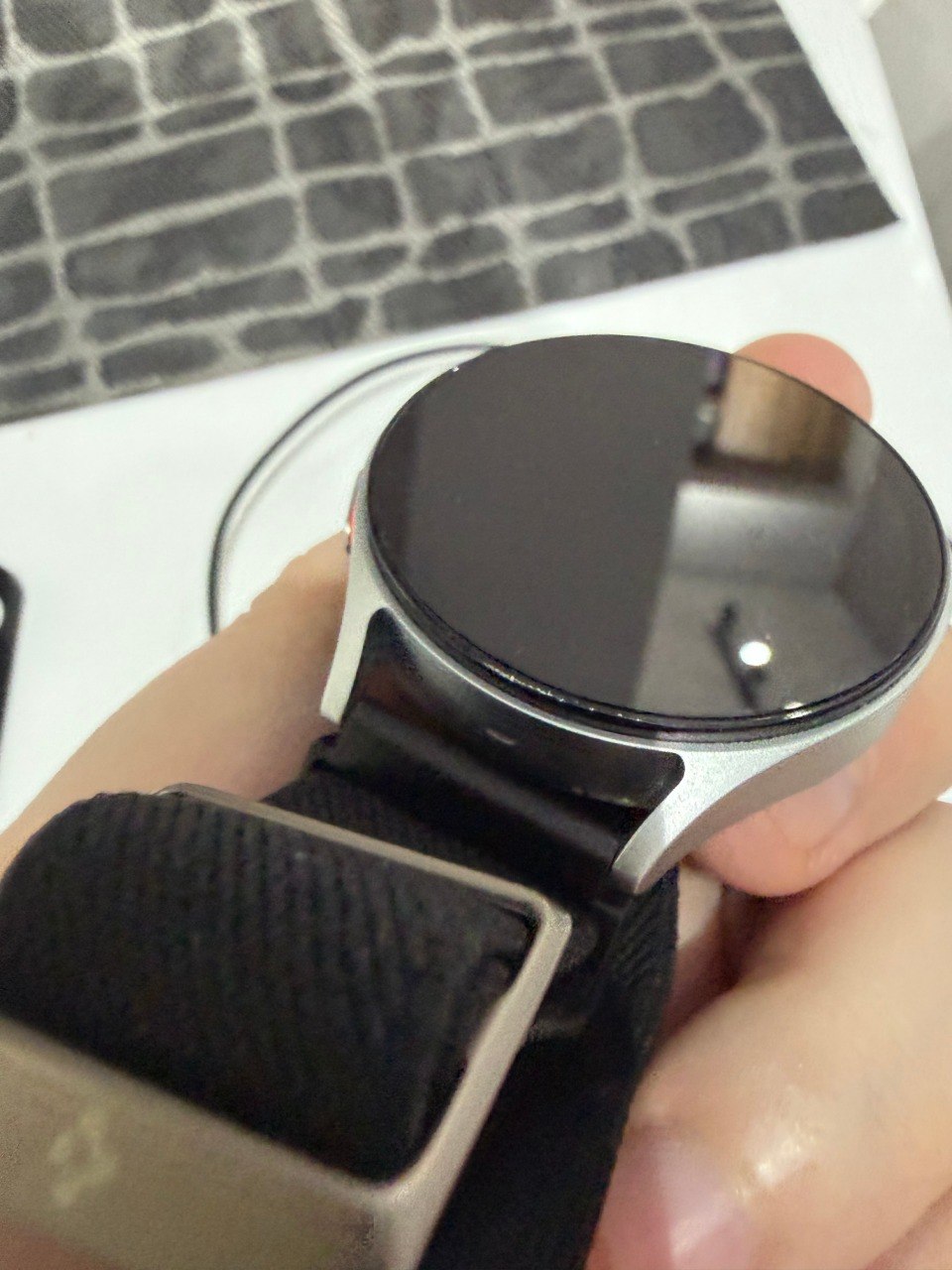 Samsung Galaxy Watch 7 (44mm, Silver) с ремешками и зарядкой