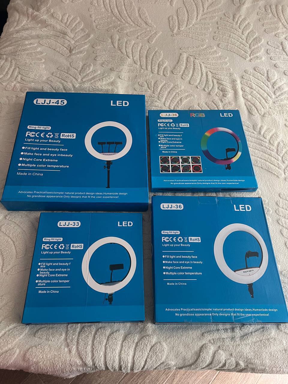 Кольцевая лампа 33 см + штатив