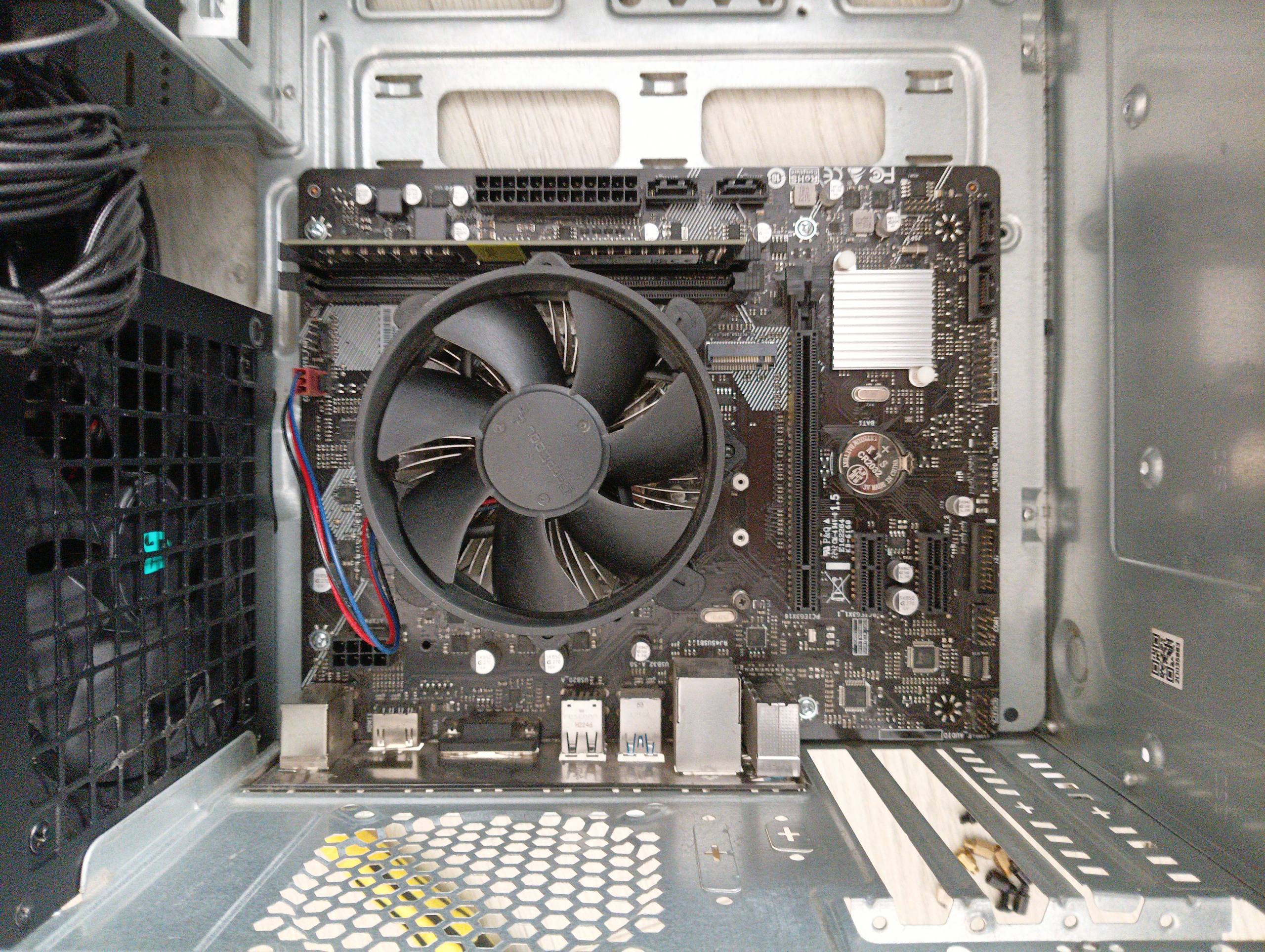 Intel i5-10400 + Biostar H510MHP 2.0 + Deepcool кулер