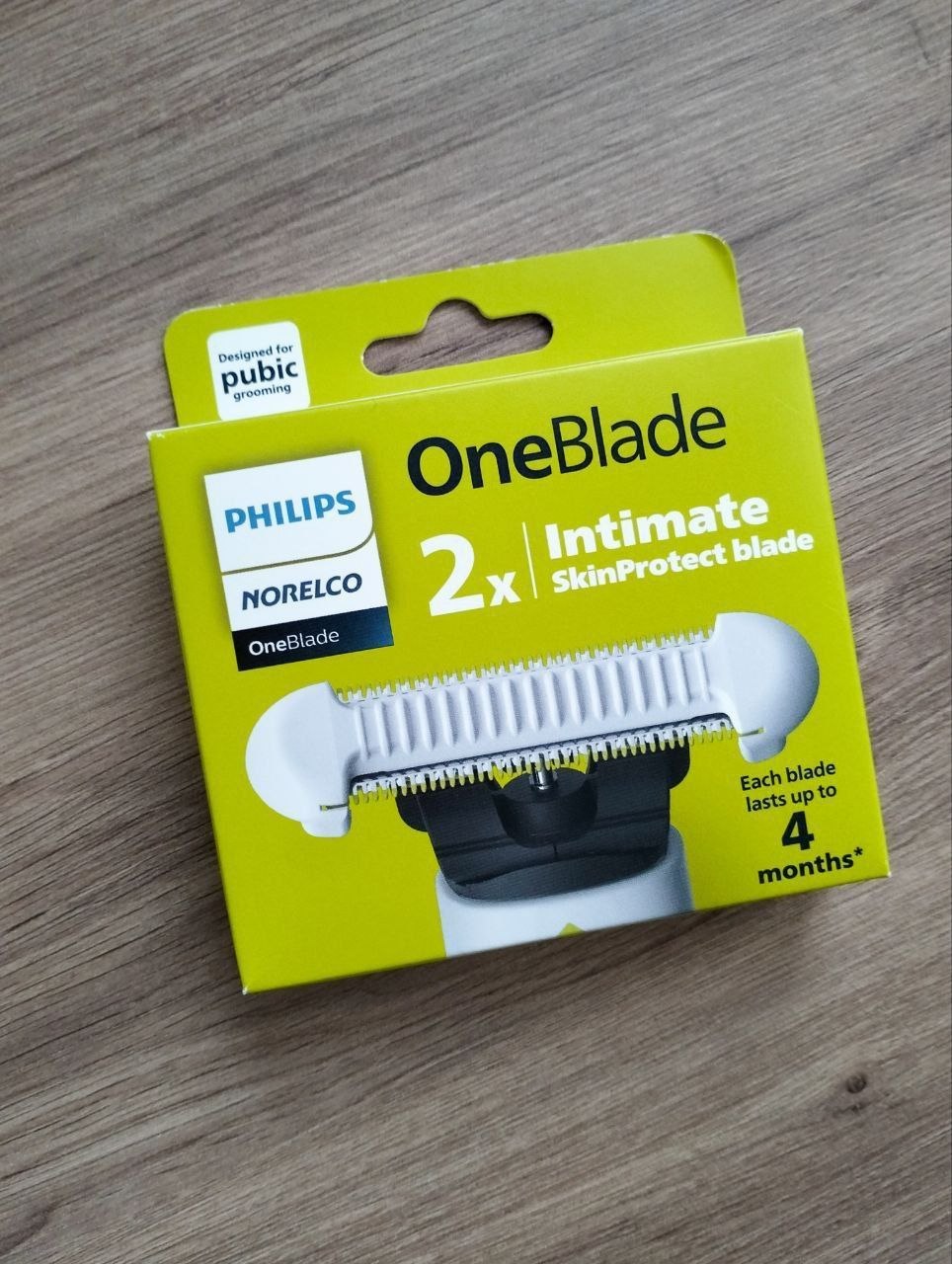 Насадки-лезвия для триммера Philips OneBlade (для интимных зон)