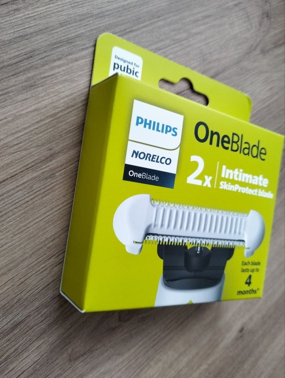 Насадки-лезвия для триммера Philips OneBlade (для интимных зон)