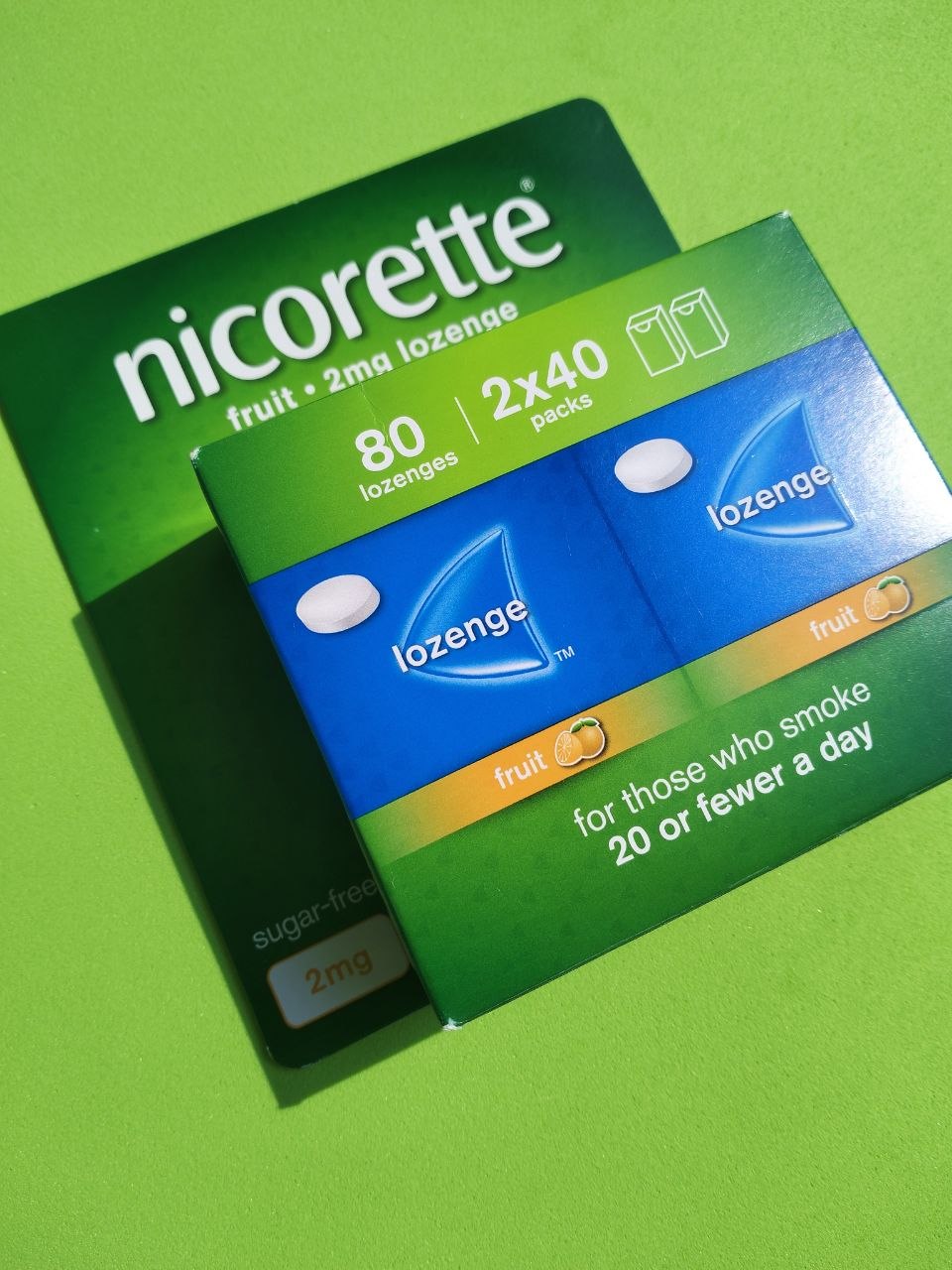 Никотиновые леденцы Nicorette 80 шт