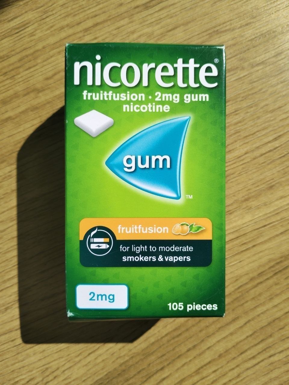 Никотиновая жвачка Nicorette 105 шт