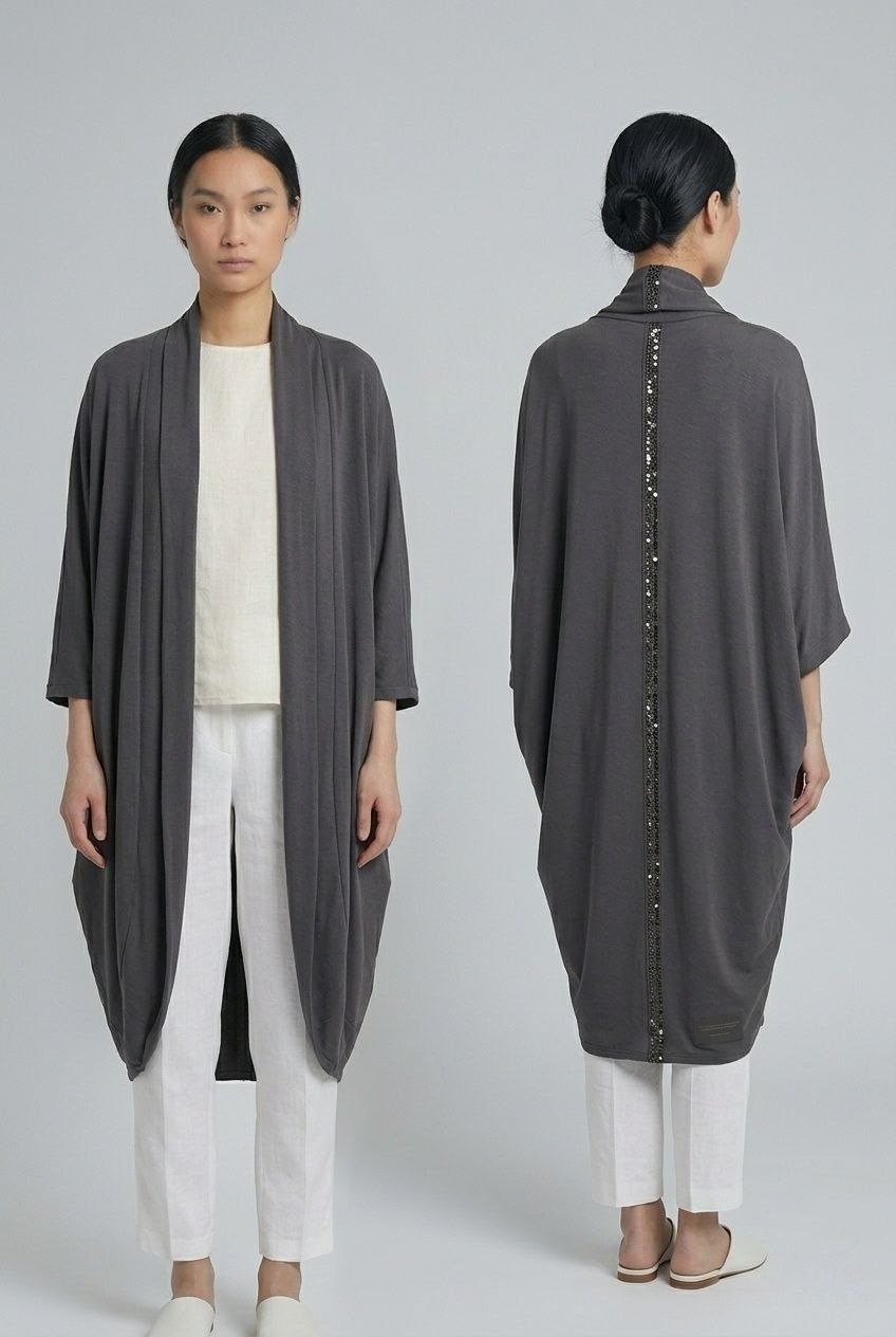Кардиган-накидка 10Days оверсайз