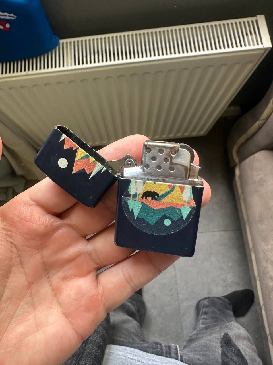 Zippo с газовым инсертом