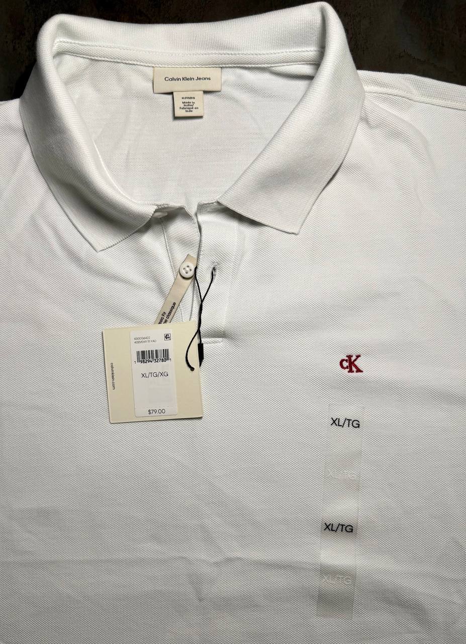 Мужская рубашка-поло Calvin Klein, размер XL