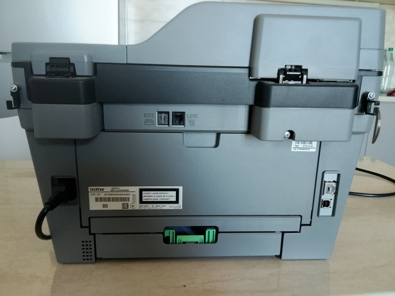 МФУ Brother MFC-L2700DWR 4 в 1 (принтер, сканер, ксерокс, факс)