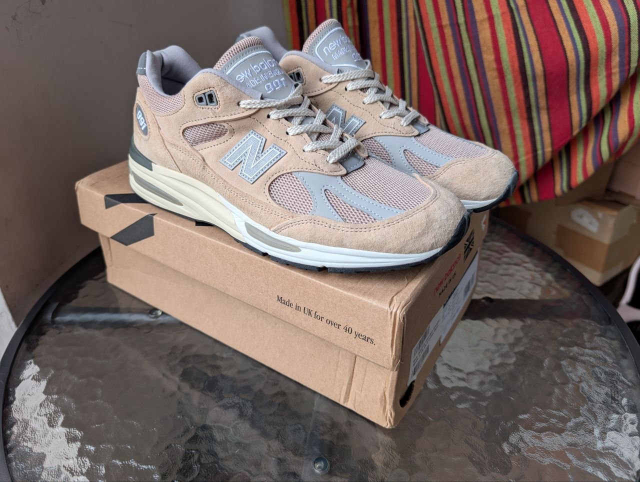 Кроссовки New Balance 991v2, размер 43