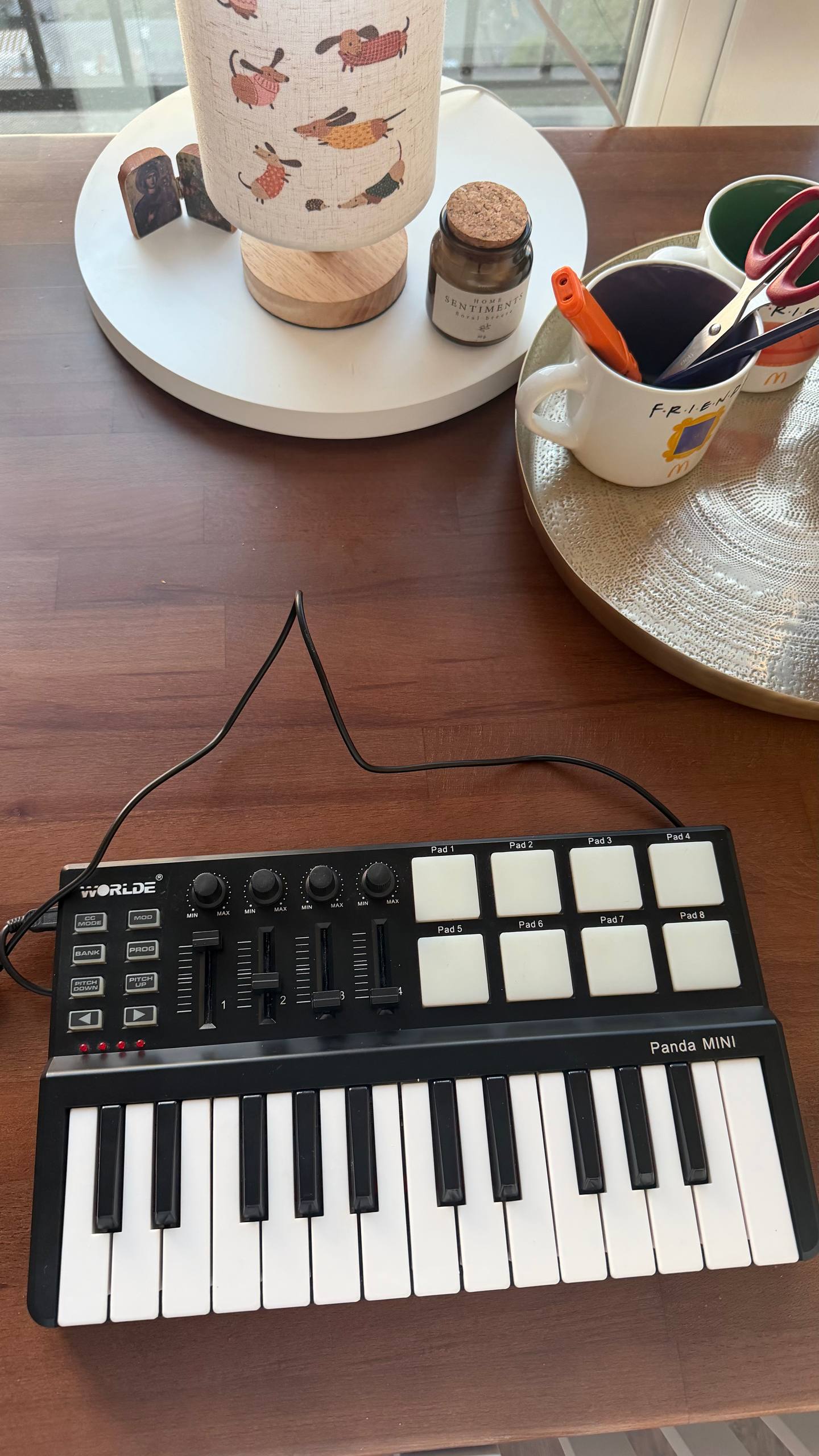 MIDI-клавиатура Worlde Panda Mini