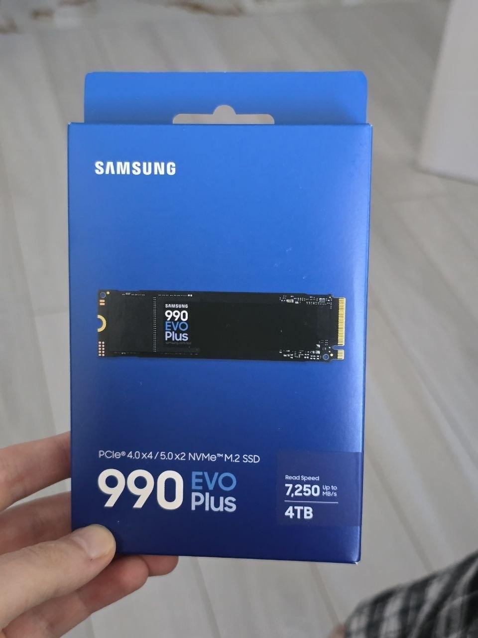 SSD Samsung 990 EVO Plus NVMe 4TB