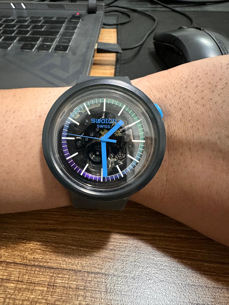 Часы Swatch PAY Big Bold (Bbblackpay)