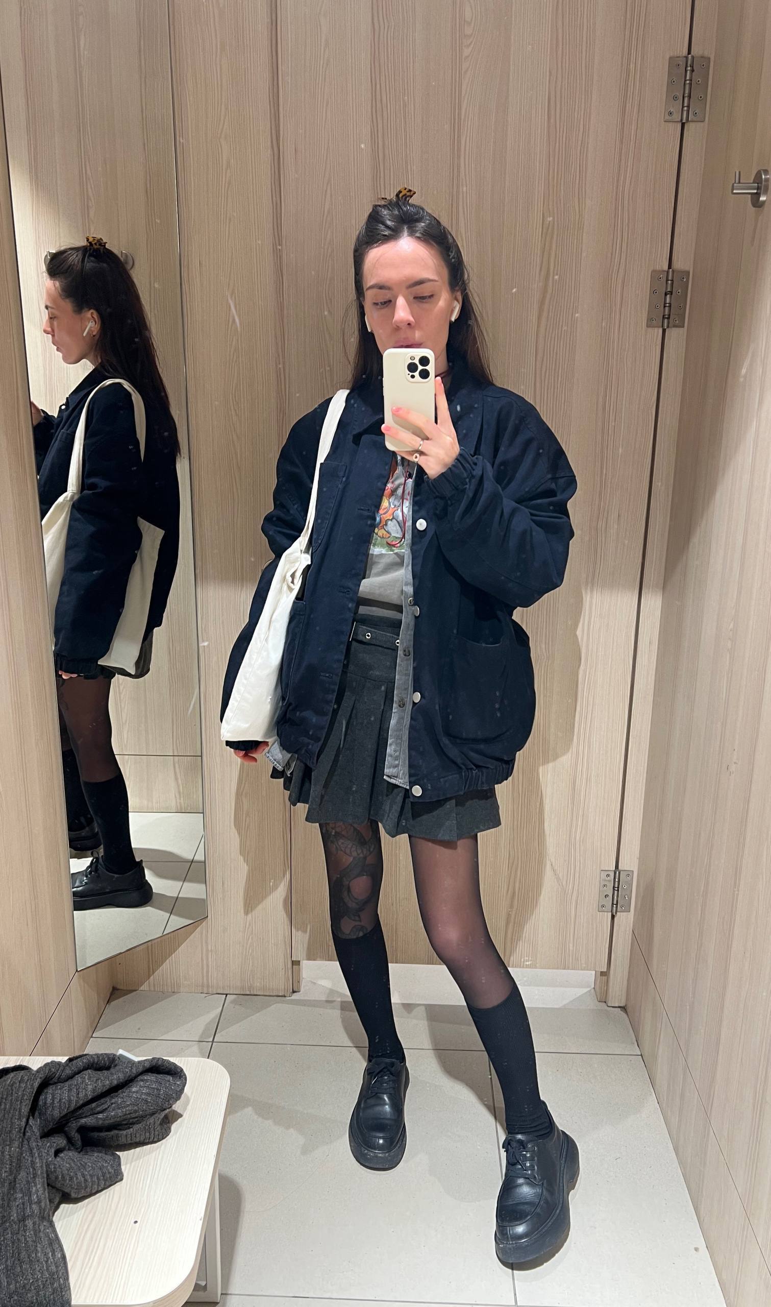 Бомбер Zara мужской XL