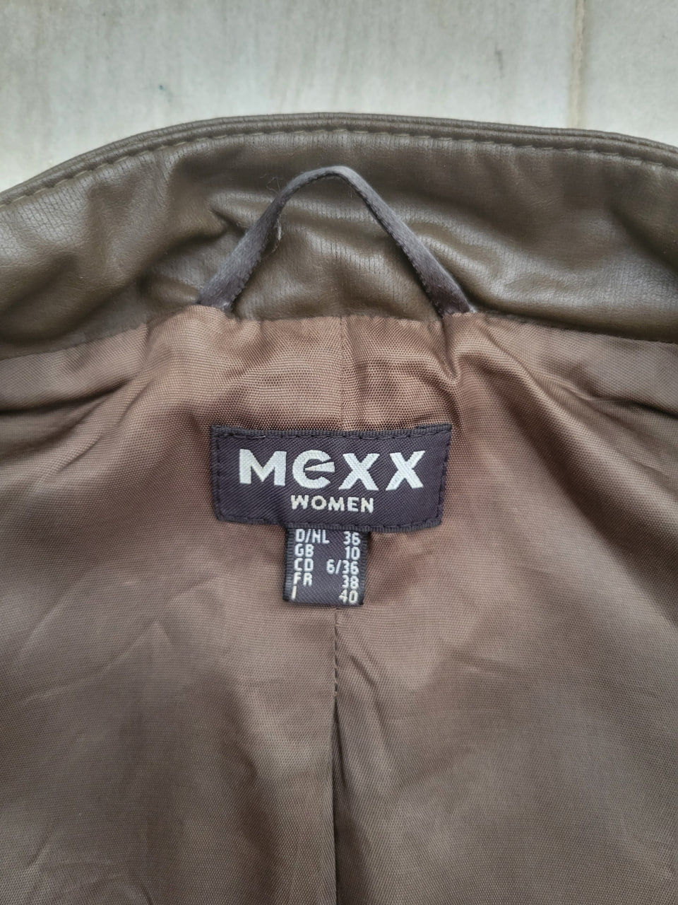 Женская куртка Mexx из экокожи, размер S