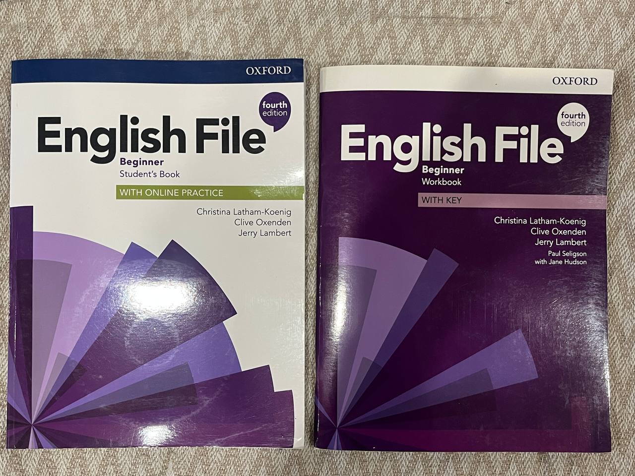 English File Beginner: Student's Book + Workbook with Key (комплект)