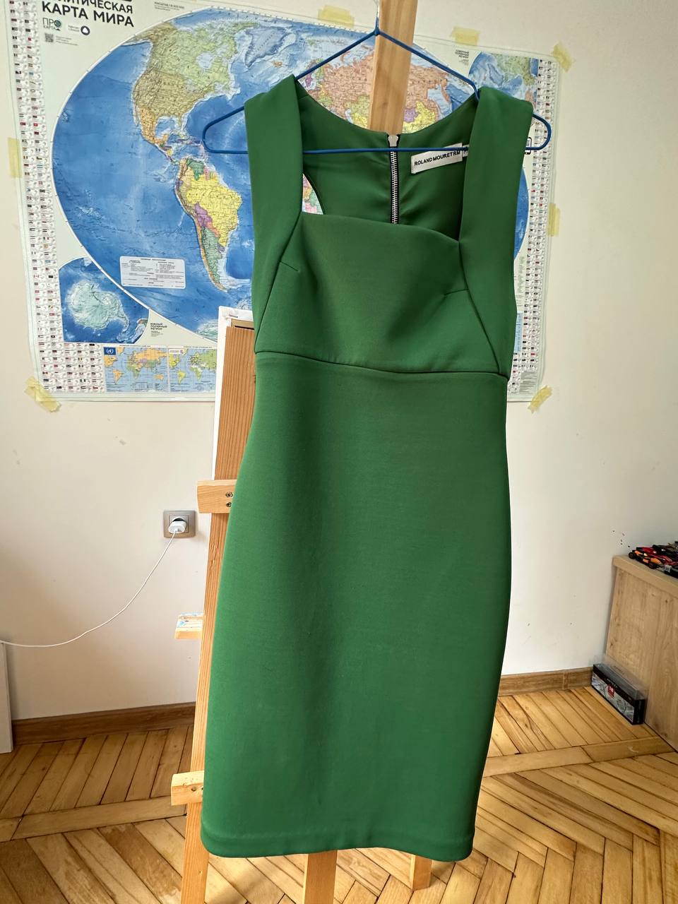 Платье Roland Mouret зеленое, размер S