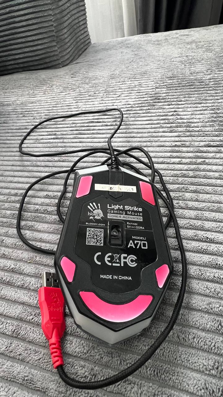 Игровая мышь A4Tech Bloody A70