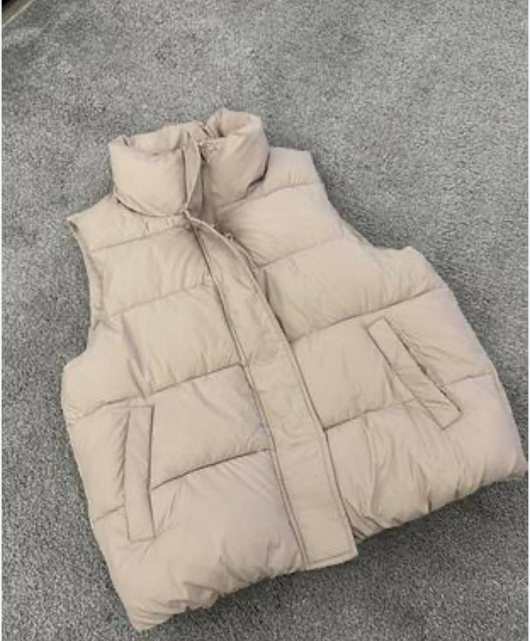 Безрукавка Zara беж S