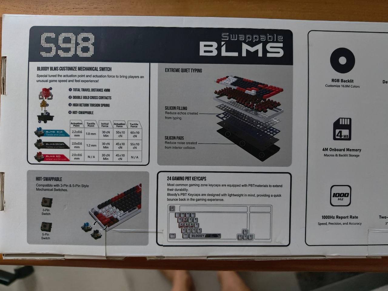 Bloody S98 игровая мышь