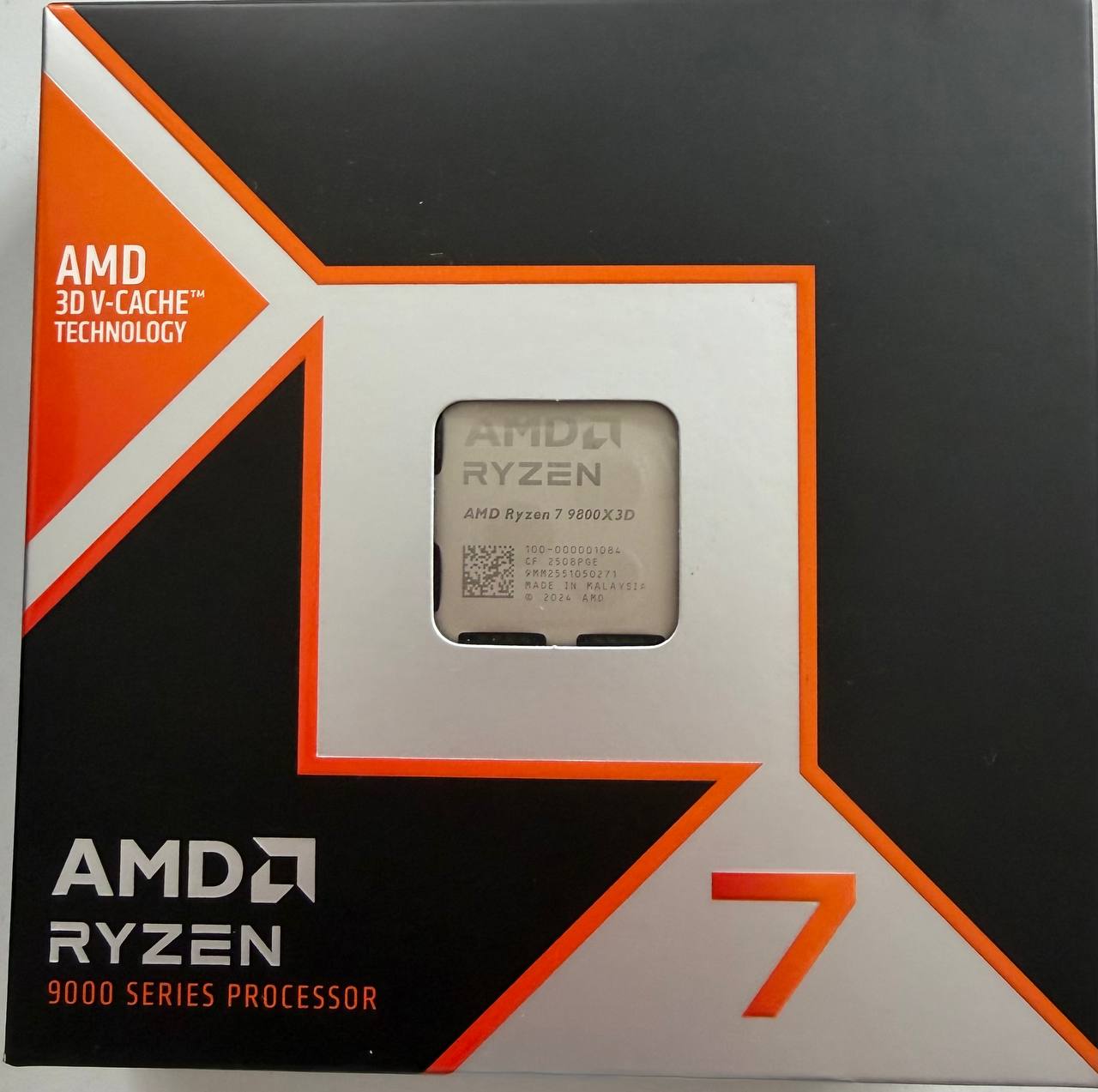Процессор AMD Ryzen 7 9800X3D