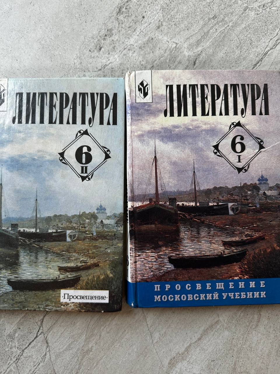 Учебник по литературе, 6 класс, 2 части