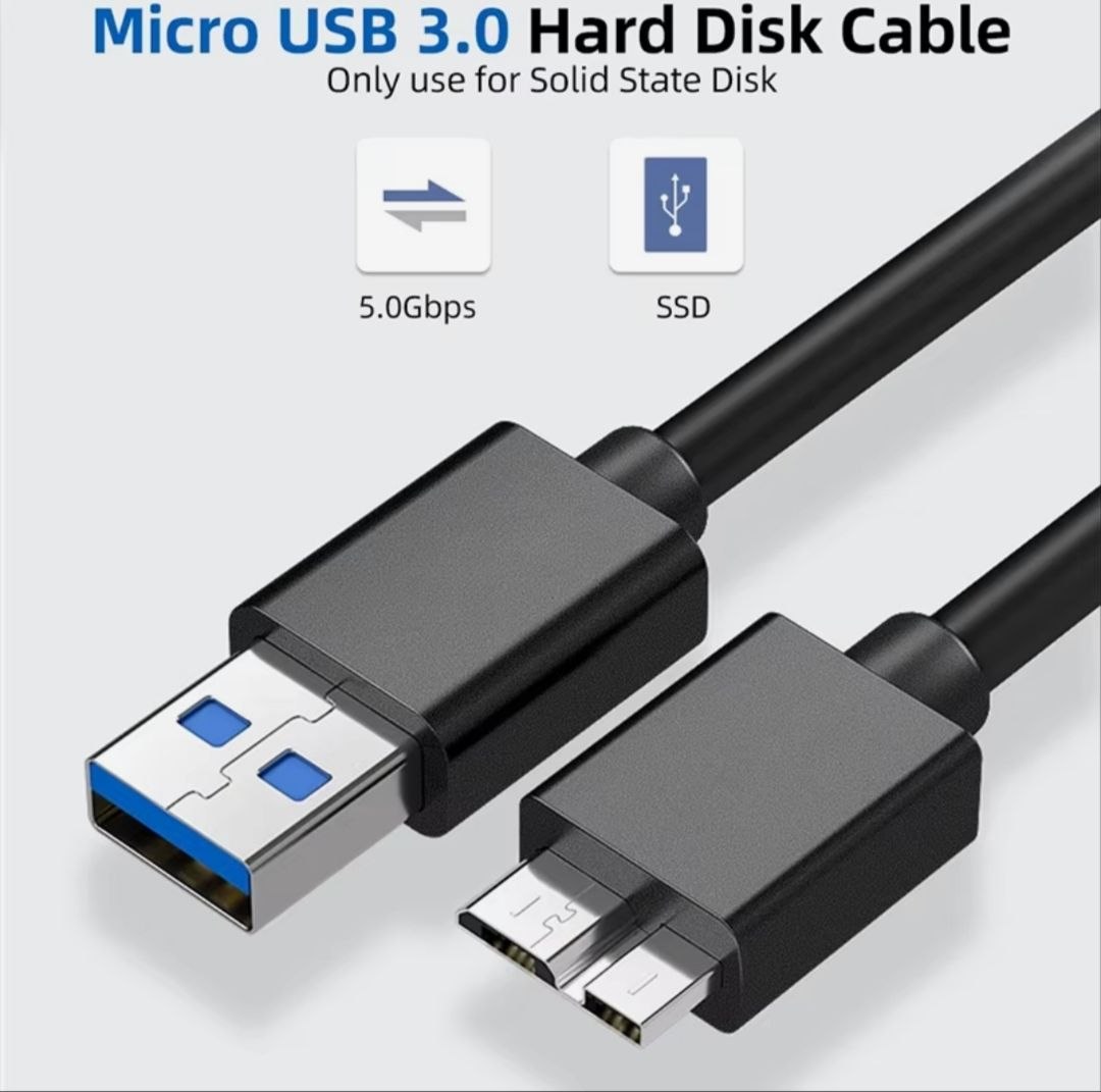 USB Type-A → USB 3.0 Micro-B кабель