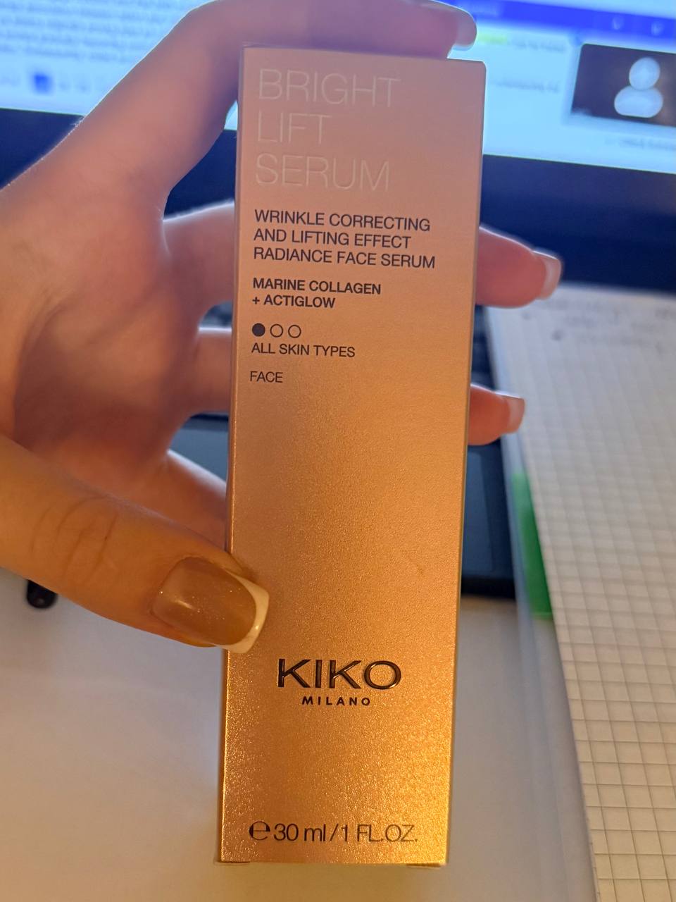 Сыворотка KIKO Milano Bright Lift Serum 30 ml