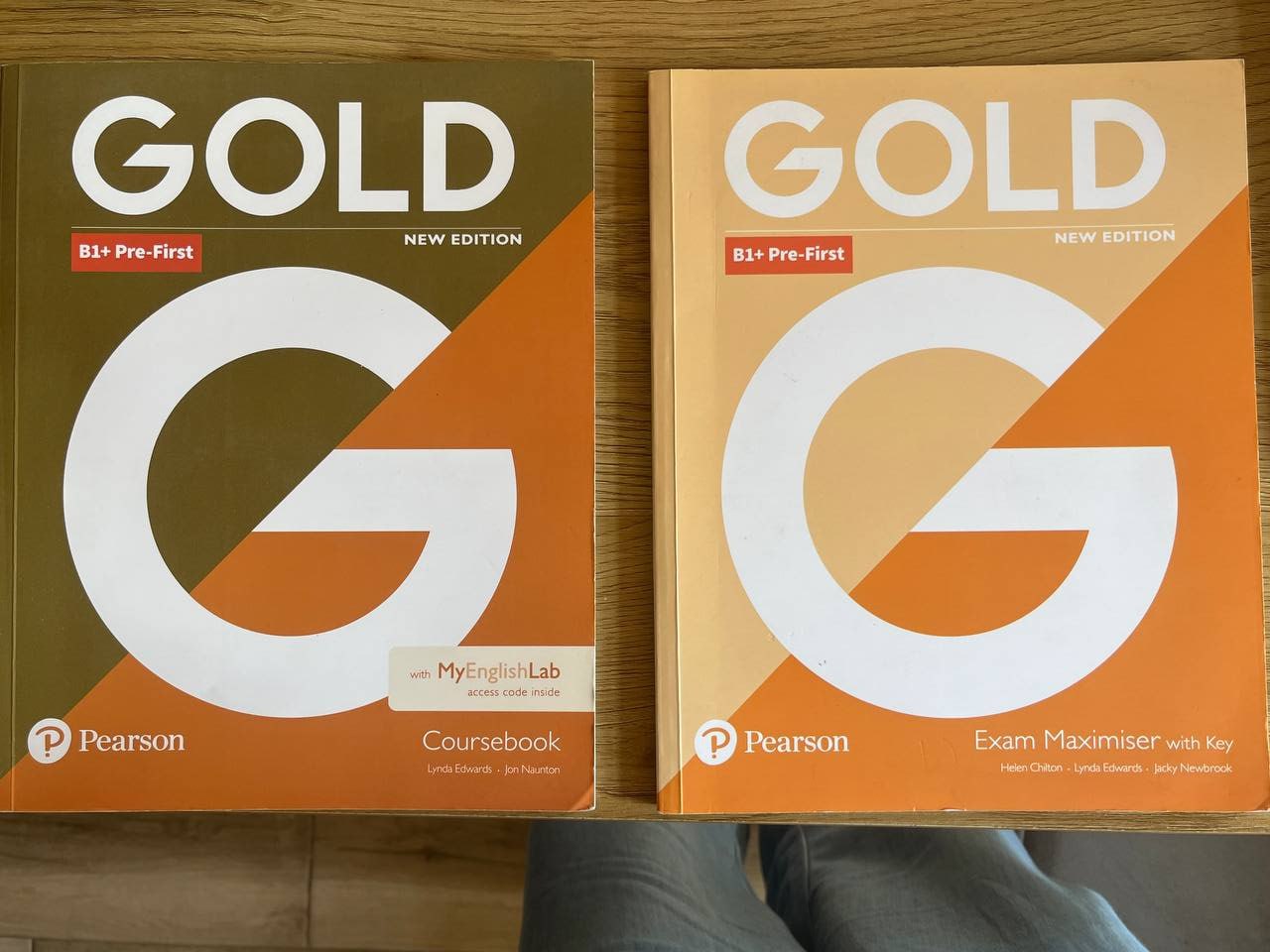 Комплект учебников Gold B1+ Pre-First (New Edition) Pearson